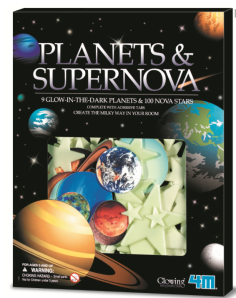 Glow in the Dark Book Planets & Supernova
